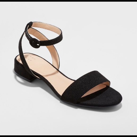 a.n.a Shoes - Winona Ankle Strap black